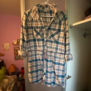 Flannel dress